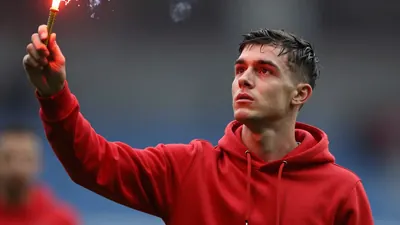 Bristol City's annual Flag Day tradition saw hundreds of fans gather in Bedminster, lighting flares and singing songs...